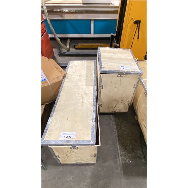 HEAVY DUTY HYDRAULIC TRACK PIN PRESS MACHINE *IN 2 WOODEN CRATES*