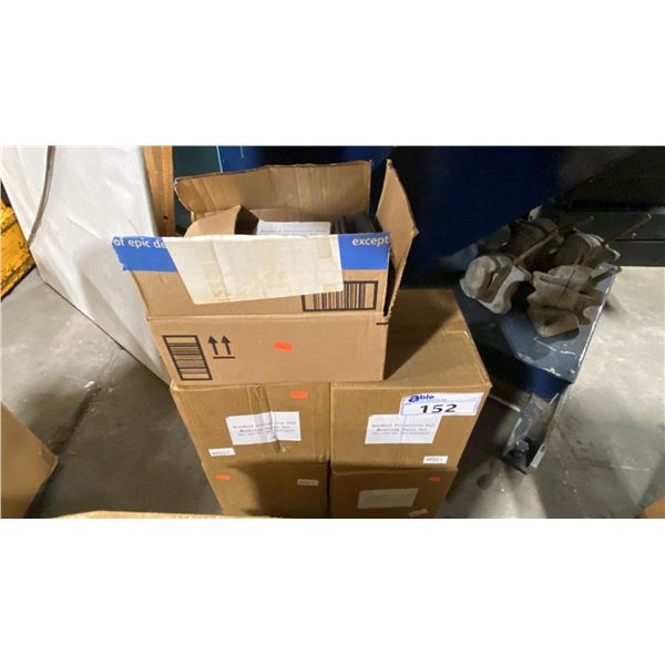 5 CASES OF ROADBED PROTECTION PAD MOUNTING PARTS
