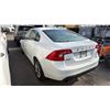 Image 2 : 2011 VOLVO S60 T6, 4DRSD, WHITE, VIN YV1902FH6B2016253,