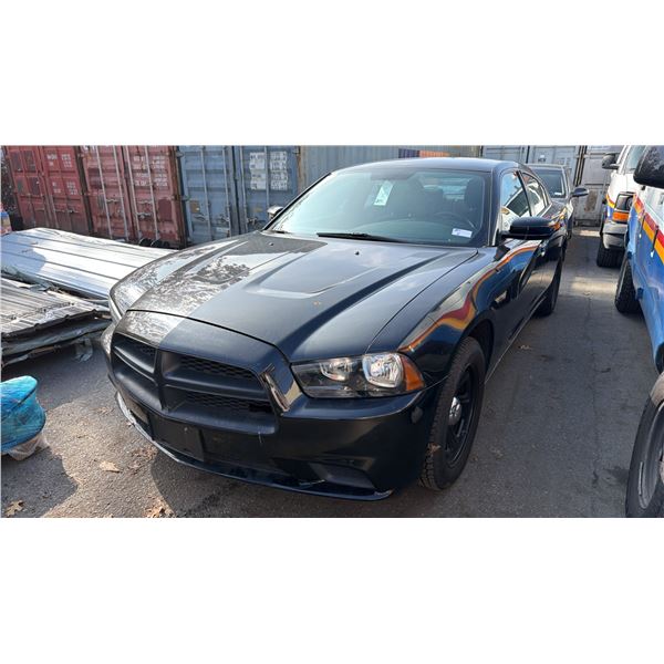 2014 DODGE/RAM CHARGER, 4DRSD, BLACK, VIN 2C3CDXAG9EH146281,