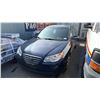 Image 1 : 2008 HYUNDAI ELANTRA, 4DRSD, BLUE, VIN KMHDU45D88U313824,
