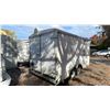 Image 3 : 2016 FOREST RIVER CARGO MATE TANDEM AXEL COVERED TRAILER, WHITE, VIN 5NHUBL422GB458451,