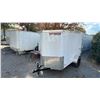 Image 1 : 2023 NOVAE LLC XPRESS CARGO SINGLE AXEL COVERED TRAILER, WHITE, VIN 5JWWE0814P6100015,