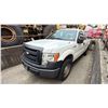 Image 1 : 2013 FORD F150 XL, 4DR CREW CAB PICKUP, WHITE, VIN 1FTEX1EM9DKE95845,