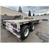 Image 5 : 2012 WILSON CF-1080 FLAT DECK TRAILER, BLACK, VIN 4WWBGB6N9CN618040,