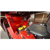 Image 4 : AGT INDUSTRIAL SDA-140T RED GAS POWERED RUBBER TRACK RIDE ON MINI SKID STEER WITH ATTACHED 44"W