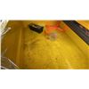 Image 4 : SDLANCH SDLD25 YELLOW RIDE ON GAS POWERED MINI CRAWLER DUMPER, 3 SPEED, 9" TRACKS, MANUAL DUMP