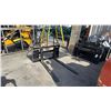 Image 1 : AGT INDUSTRIAL SAII100 SKID STEER PALLET FORK ATTACHMENT WITH 48" FORKS