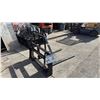 Image 2 : AGT INDUSTRIAL SAII100 SKID STEER PALLET FORK ATTACHMENT WITH 48" FORKS