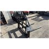 Image 2 : AGT INDUSTRIAL SAII100 SKID STEER PALLET FORK ATTACHMENT WITH 48" FORKS
