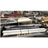 Image 1 : PALLET OF ASSORTED ROLLS OF COMMERCIAL WINDOW SHADE FABRIC / MATERIAL *MUST TAKE ALL ON PALLET*