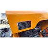 Image 5 : SDLOOL SL360T YELLOW 420CC GAS POWERED RUBBER TRACK STAND ON MINI SKID STEER LOADER WITH 42"W
