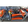 Image 1 : SDLOOL SL-LM1200Q ORANGE GAS POWERED REMOTE CONTROLLED FLAIL MOWER WITH 457 CC ENGINE,