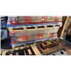 Image 1 : SKLP SK-HJ6 INDUSTRIAL 40' L BLUE / ORANGE 6 SECTION HEAVY DUTY METAL STORAGE SHELVING