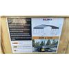 Image 2 : SDLANCH SDLC2020 20' X 20' ALL STEEL HIGH END CARPORT W/ OPEN SIDE WALLS *IN WOODEN CRATE*