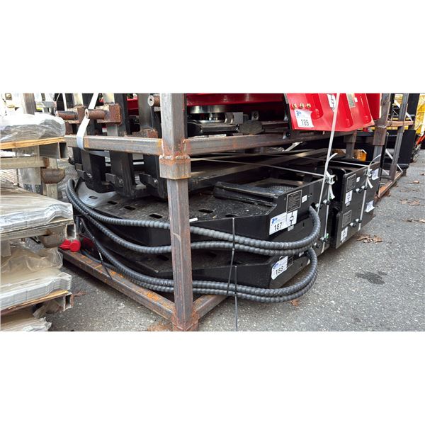 SF60 SKID STEER HYDRAULIC SIDE SHIFT FORK ATTACHMENT SET
