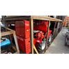 Image 4 : AGT INDUSTRIAL SDA-140W RED GAS POWERED PNEUMATIC TIRE RIDE ON MINI SKID STEER WITH ATTACHED 44"W