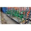 Image 2 : GREY METAL MOBILE STACK RACK OF 2 GREENLEE 668 CONDUIT AND PIPE RACKS