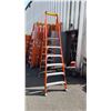 Image 1 : ALLRIGHT HEAVY DUTY 6' ORANGE CARBON FIBER INDUSTRIAL PLATFORM LADDER