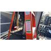 Image 2 : ALLRIGHT HEAVY DUTY 6' ORANGE CARBON FIBER INDUSTRIAL PLATFORM LADDER
