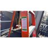 Image 2 : ALLRIGHT HEAVY DUTY 6' ORANGE CARBON FIBER INDUSTRIAL PLATFORM LADDER