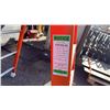 Image 2 : ALLRIGHT HEAVY DUTY 4' ORANGE CARBON FIBER INDUSTRIAL PLATFORM LADDER