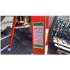 Image 2 : ALLRIGHT HEAVY DUTY 4' ORANGE CARBON FIBER INDUSTRIAL PLATFORM LADDER