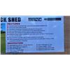 Image 2 : SKLP SK-S2012, 20' X 12' PORTABLE LIVESTOCK SHELTER/STORAGE SHED *IN WOODEN CRATE*
