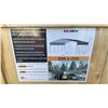 Image 2 : SDLANCH SDLC2020 20' X 20' ALL STEEL HIGH END CARPORT W/ OPEN SIDE WALLS *IN WOODEN CRATE*