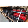 Image 3 : GIYI RED SKID STEER HYDRAULIC AUGER ATTACHMENT SET WITH 3 RODS