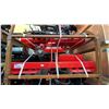 Image 1 : GIYI RED SKID STEER HYDRAULIC AUGER ATTACHMENT SET WITH 3 RODS