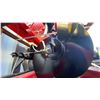 Image 3 : GIYI RED SKID STEER HYDRAULIC AUGER ATTACHMENT SET WITH 3 RODS