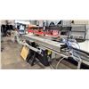 Image 2 : MF-45 INDUSTRIAL GRADE SLIDING TABLE PANEL SAW WITH CUSTOM BUILT WOOD TABLE EXTENSION MACHINE