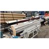 Image 3 : MJ6123/MJ-45 INDUSTRIAL GRADE SLIDING TABLE PANEL SAW WITH CUSTOM BUILT WOOD TABLE EXTENSION