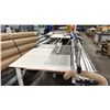 Image 4 : MJ6123/MJ-45 INDUSTRIAL GRADE SLIDING TABLE PANEL SAW WITH CUSTOM BUILT WOOD TABLE EXTENSION