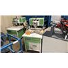 Image 1 : HEAVY DUTY INDUSTRIAL WOODWORKING 17 HEAD HINGE BORING AND DRILLING MACHINE MEASURES APPROX
