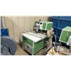 Image 1 : HEAVY DUTY INDUSTRIAL WOODWORKING 17 HEAD HINGE BORING AND DRILLING MACHINE MEASURES APPROX