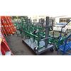 Image 2 : GREY METAL MOBILE STACK RACK OF 2 GREENLEE 668 CONDUIT AND PIPE RACKS