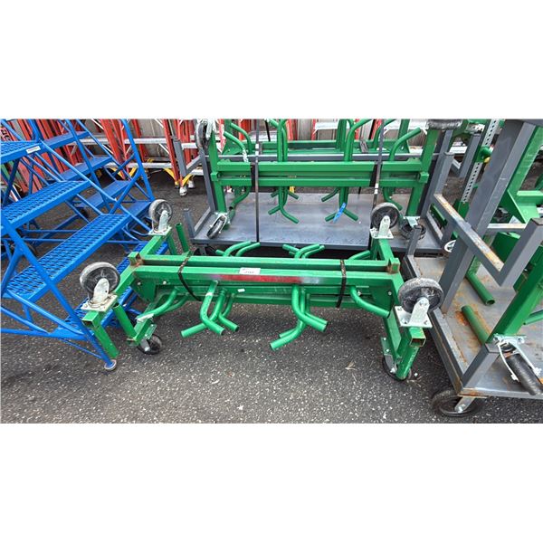 2 UNIT OF GREENLEE 668 HEAVY DUTY CONDUIT AND PIPE RACKS
