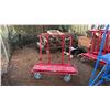 Image 1 : ULINE TURNER RED METAL HEAVY DUTY DRYWALL CART