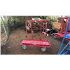 Image 1 : ULINE TURNER RED METAL HEAVY DUTY DRYWALL CART