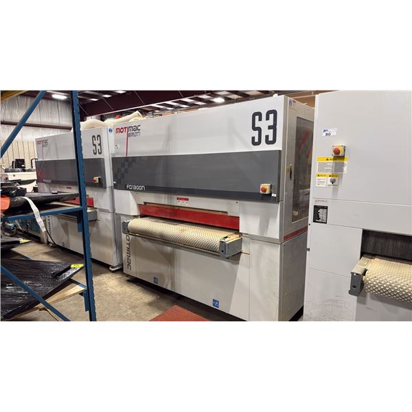 MOTIMAC FD1300N S3 SERIES 1300MM WORKING WIDTH INDUSTRIAL 3 PHASE 220V CURVED SURFACE SANDER