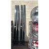 Image 1 : PAIR OF BLACK 10FT FORKLIFT FORK EXTENSIONS