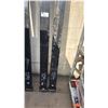 Image 2 : PAIR OF BLACK 10FT FORKLIFT FORK EXTENSIONS