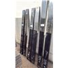 Image 1 : PAIR OF BLACK 6FT FORKLIFT FORK EXTENSIONS