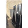 Image 1 : PAIR OF BLACK 6FT FORKLIFT FORK EXTENSIONS