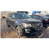 Image 4 : 2018 FORD EXPLORER, 4DRSW, BLACK, VIN 1FM5K8AR1JGC08310,