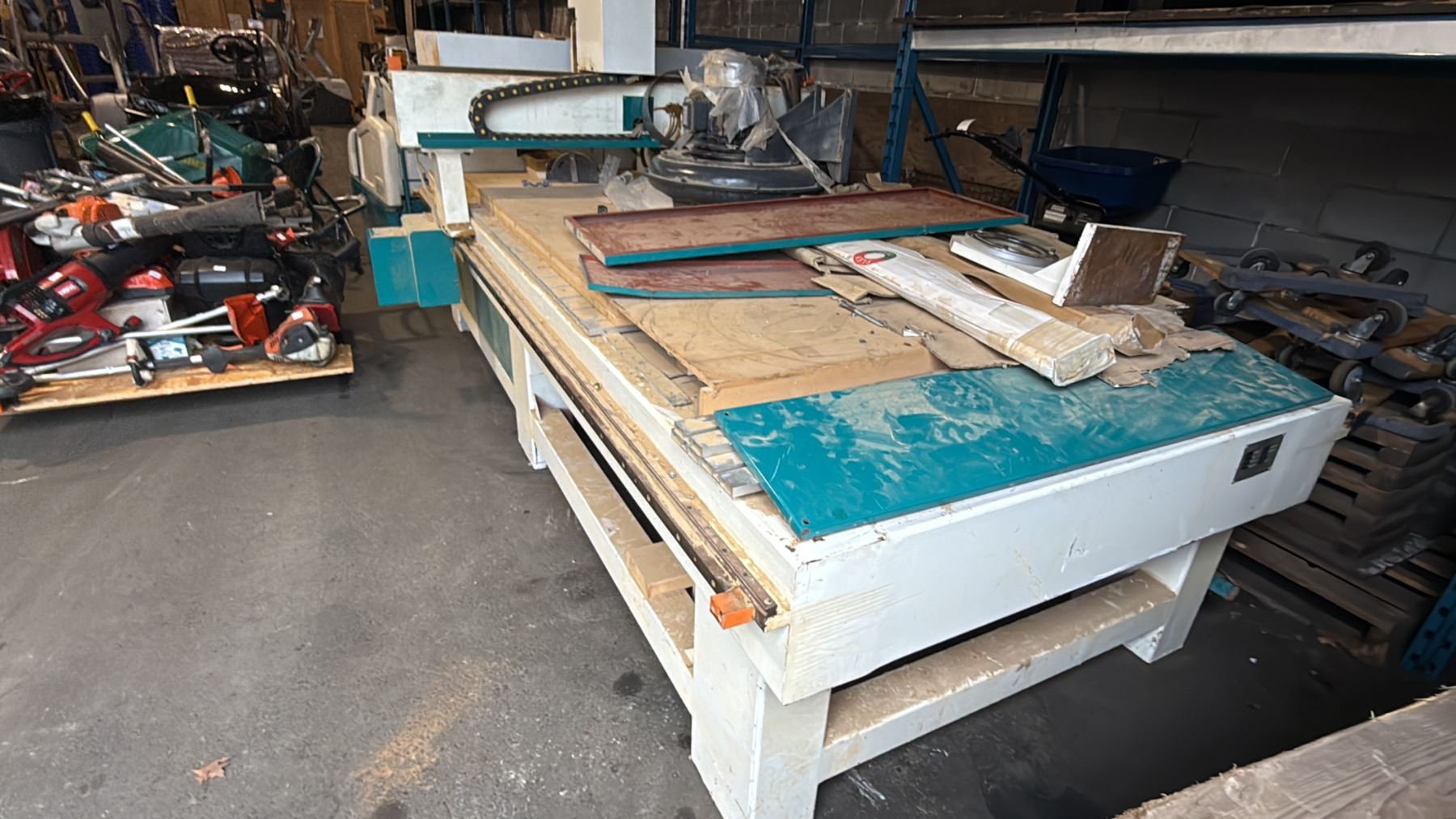 Cnc Router Auction 2015 THINK WOODWORKING XK1325 HQD HIGH SPEED ELECTRIC SPINDLE ...