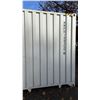 Image 3 : GREY 40' 52,910 LB MAX CAPACITY INDUSTRIAL TRANSPORT CONTAINER WITH 4 DUAL SWING SIDE DOORS DUAL