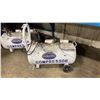 Image 1 : CHMAIRSS WHITE MOBILE INDUSTRIAL HORIZONTAL HEAVY DUTY COMPRESSOR TANK